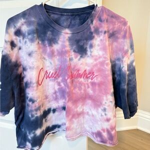 Taylor Swift Cruel Summer Cropped Tee